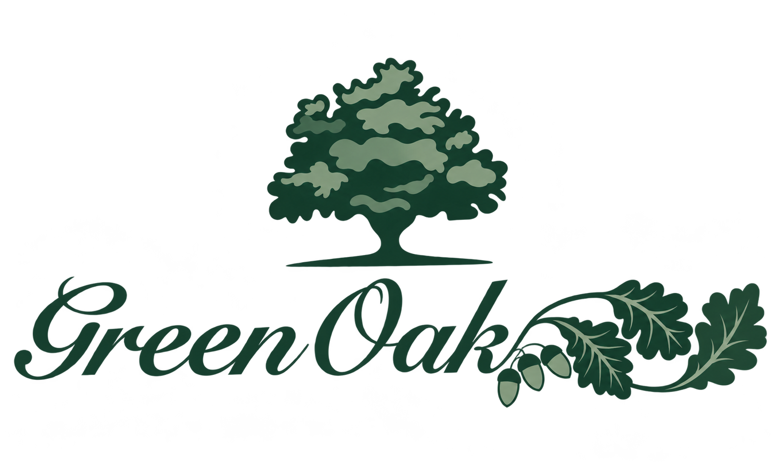 Green Oak Ceramic Art oak-green logo