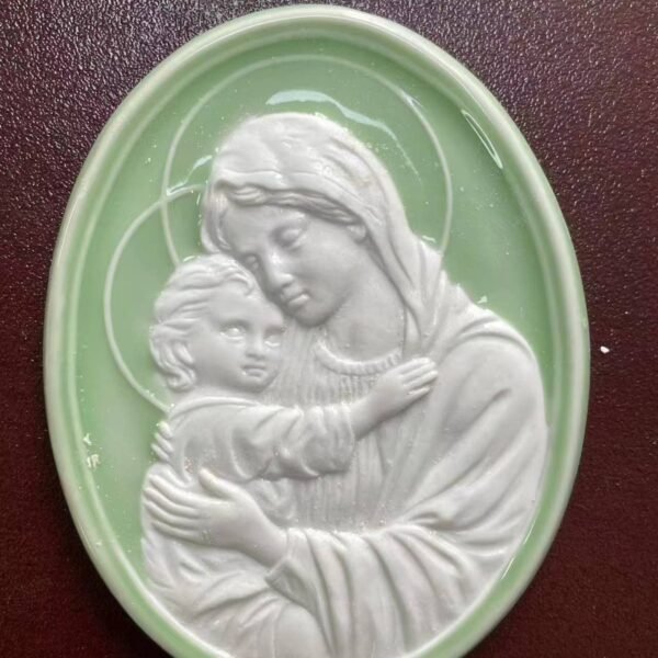 Green Oak handmade ceramic artwork