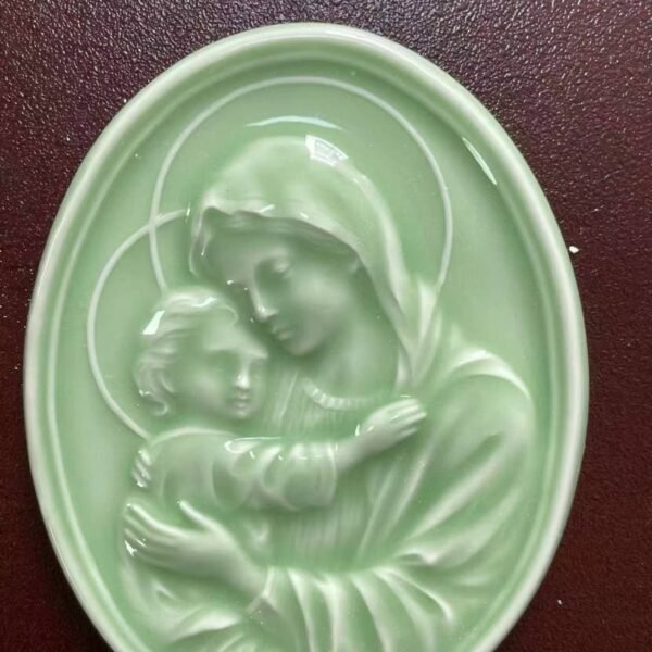 Green Oak handmade ceramic artwork